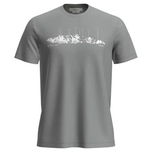 아이스브레이커 메리노 150 Tech Lite The Peaks 반팔 티셔츠 2143012153