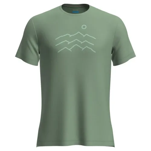 아이스브레이커 메리노 Blend 125 쿨-Lite Sphere A크로스 The Peaks 반팔 티셔츠 2143012211