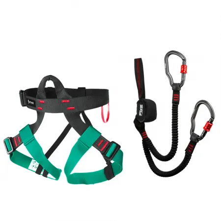 FIXE 클라이밍 GEAR Flamenc + Linus 비아 페라타 세트 2143096873
