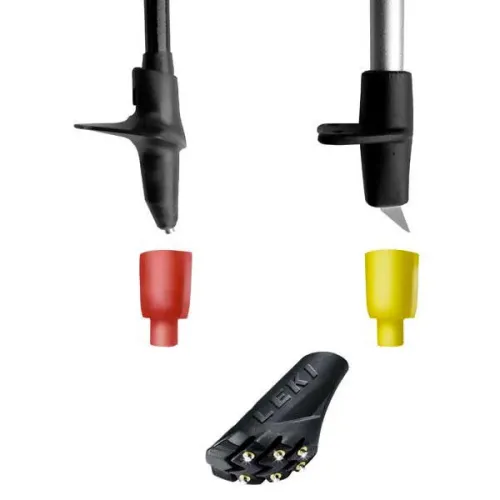 레키 Rubber Tip Cp Silent Spike Pad Toe 노르딕 워킹 등산 스틱 등산 모자 2574926