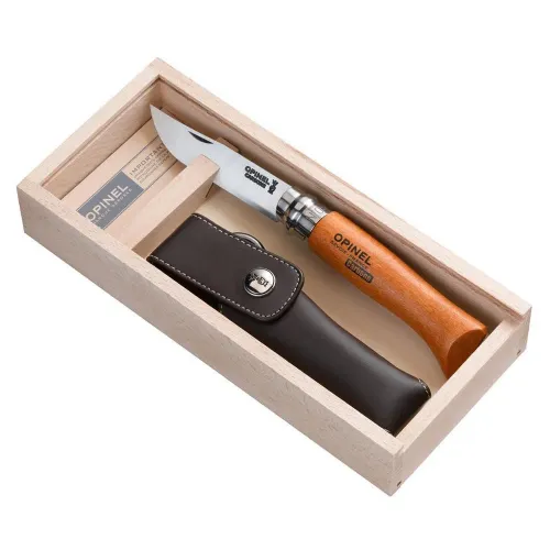 오피넬 Wooden Gift Box Nº8+Sheath 주머니칼 2662228