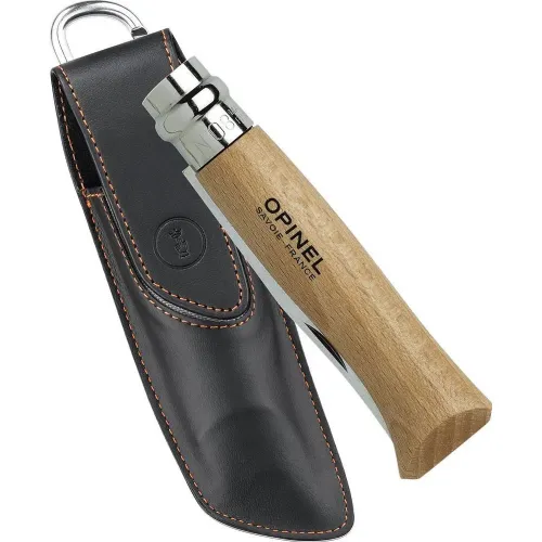 오피넬 N°08 Inox+Case 주머니칼 2662236