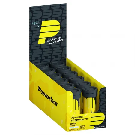 파워바 5 Electrolytes 태블릿 상자 레몬 40g 12 단위 31271615