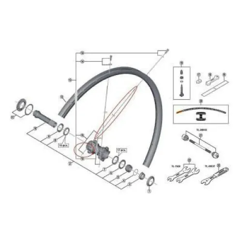 시마노 M8000 TL 27.5 스포크 3135997881