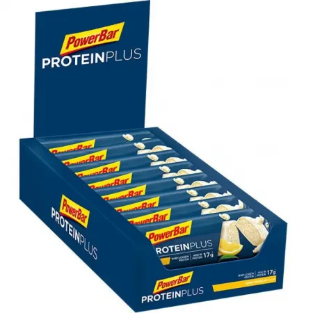 파워바 플러스 30% 단백질 바 상자 레몬 치즈케이크 55g 15 단위 3136133820