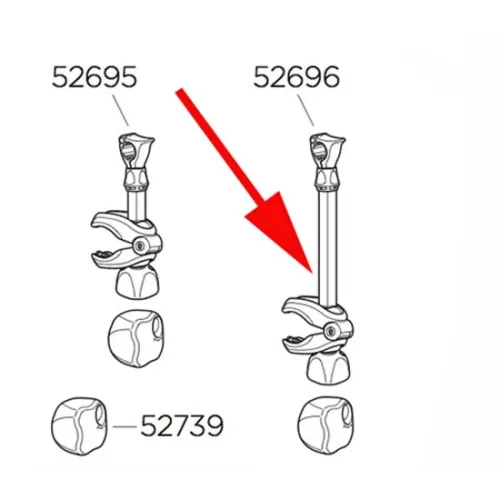 툴레 Medium 바이크 Arm Without 917/918 Eur 자물쇠 3136515747