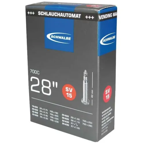 SCHWALBE PV15 In Foil Presta 40 mm 내부 튜브 3136846931
