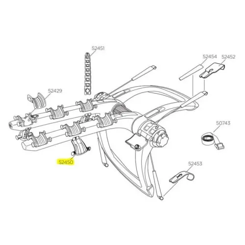 툴레 흔들림 방지 홀더 52450 레이스웨이 991 992 3136934532