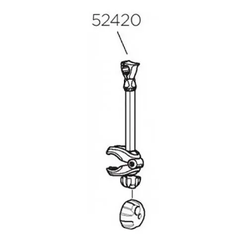 툴레 EuroWay Medium 바이크 Arm 302 mm 52420 예비 부품 3136934603