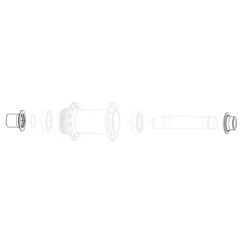 ZIPP 시마노 Cognition 디스크 리어 허브용 엔드 캡 3137114912