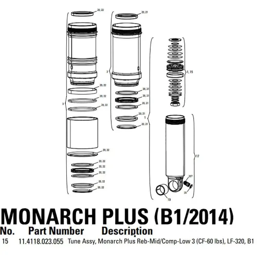 락샥 Monarch Plus ML3 320 서비스 키트 3137117284