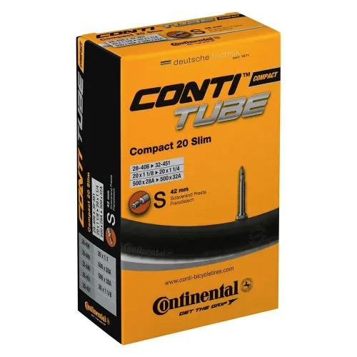CONTINENTAL Compact Tube Slim 42 mm 내부 튜브 3137576753