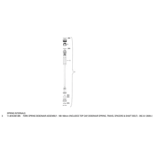 락샥 DebonAir 35 Gold 서비스 키트 3137601922