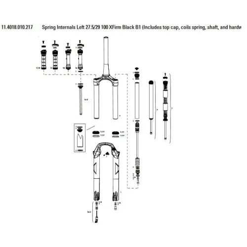 락샥 은 Recon RL B1/TK C1 초경량 코일 스프링 3137670360
