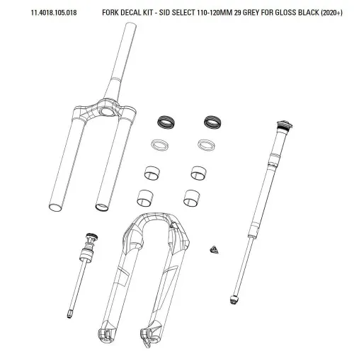 락샥 SID Select 데칼 키트 3137670475