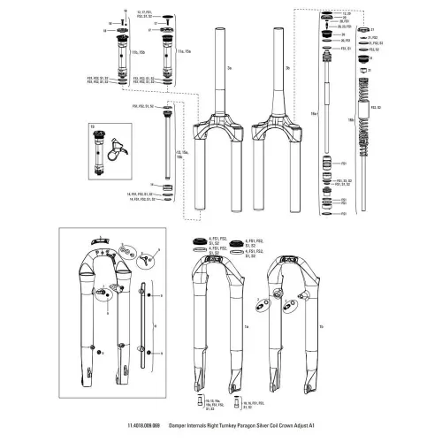 락샥 Paragon Silver Coil 압축 댐퍼 3137782091