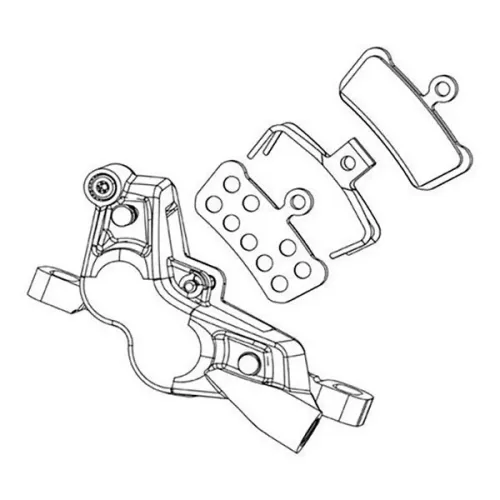 스램 G2 Ultimate A2 Caliper Assembly Standard 디스크 브레이크 캘리퍼 3137795712
