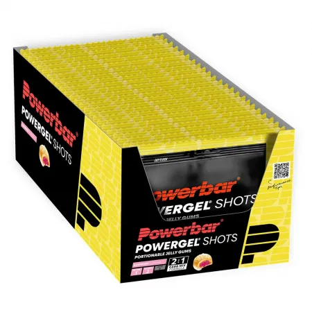 파워바 파워gel Shot 에너지 젤리 박스 라즈베리 60g 24 단위 3137925085