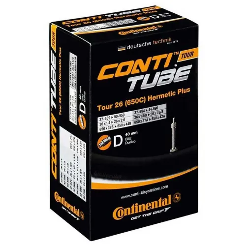 CONTINENTAL Compact Hermetic Plus Schrader 40 mm 내부 튜브 3137937519
