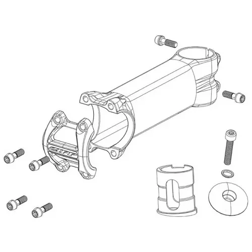 스램 Zipp 스템용 스티어링 캡 3138244396