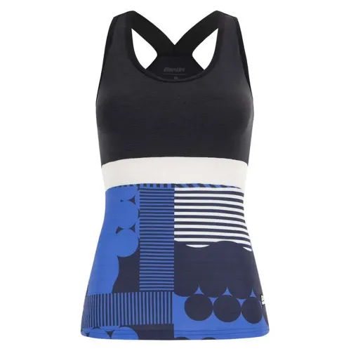 산티니 Scia Optic 슬리브리스 사이클링 져지 3138359343