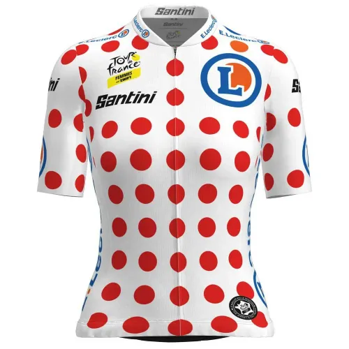 산티니 Tour De France Femme Zwift GPM Leader 반팔 져지 3138551952