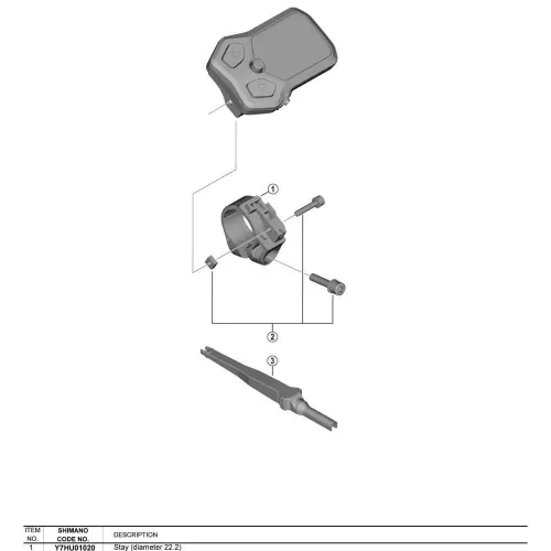 시마노 SC-E5000 안장 클램프 3138779587