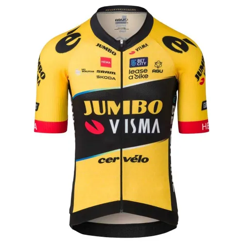 AGU Jumbo-Visma Premium Replica 2023 반팔 져지 3139536428