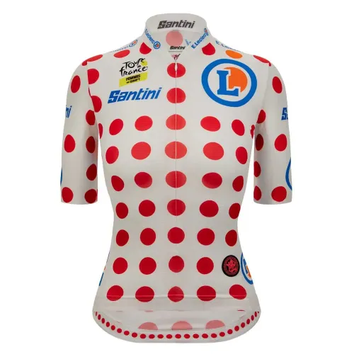 산티니 Tour De France Femme Avec Zwift GPM Leader 반팔 져지 3139699237