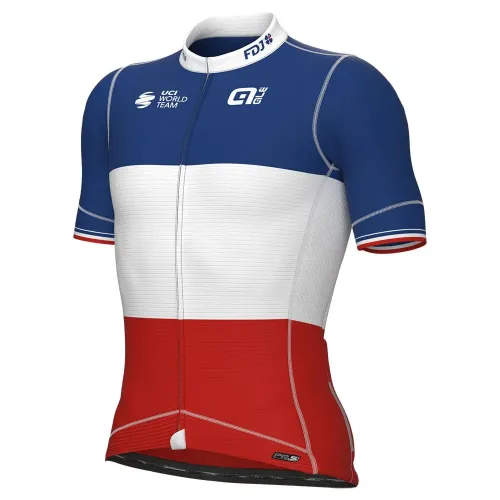 ALE Groupama FDJ Champion France PRO 2023 반팔 져지 3139784086