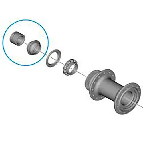 시마노 RS710 리어 허브 액슬 3139872673