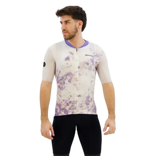 산티니 Marble Sllim Fit 반팔 져지 3140113886