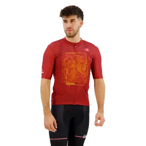 카스텔리 지로107 Roma 2024 반팔 져지 3140915000