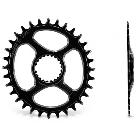 가바룩 시마노 XTR M9100 커스텀 오프셋 타원형 체인링 3141109844