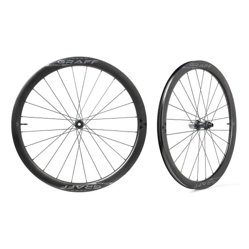 미케 Graff Aero carbon Cl 디스크 튜블리스 그래블 휠 세트 3141730000