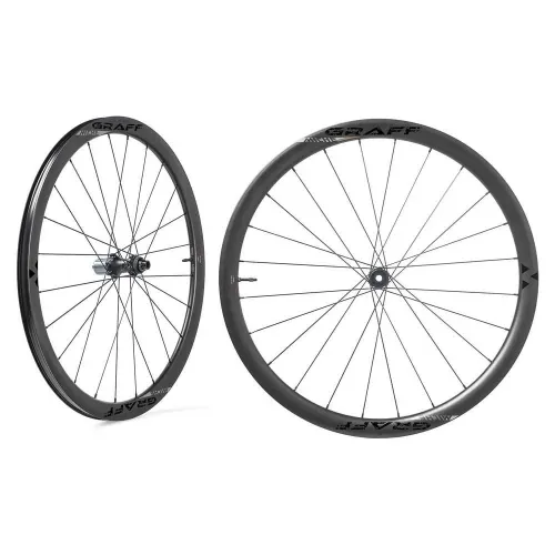 미케 Carbo Graff Evo CL 디스크 튜블리스 그래블 휠 세트 3141878189