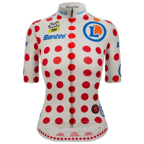 산티니 Tour De France Avec Zwift Polka Dot 2025 반팔 져지 3141905966