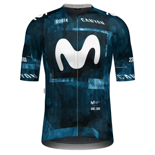 고빅 TEAMS CX Pro 4.0 Movistar Team Gravel Squad 2025 반팔 져지 3142065990