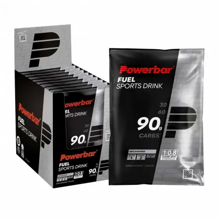 파워바 Fuel 90 에너지 드링크 1회분 상자 중립적인 맛 94g 10 단위 3142240120