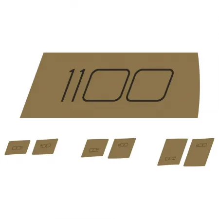 DT스위스 Std Arc1100디스크 29X20 데칼 키트 3142561875