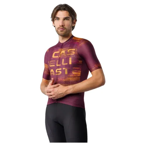 카스텔리 Stratus 로고 반팔 져지 3142670910