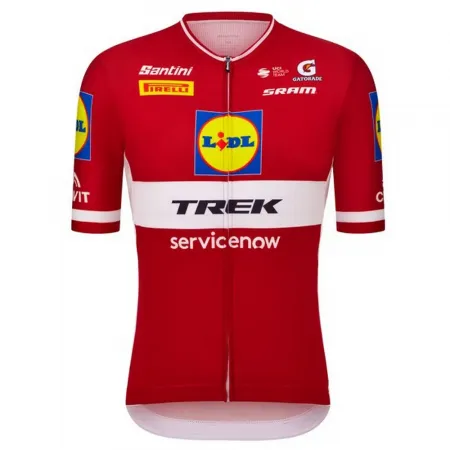 산티니 LIDL Trek Latvia National 챔피언 반팔 져지 3142823352