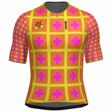 산티니 TDFFAZ Grand Départ Suisse 반팔 져지 3142852382