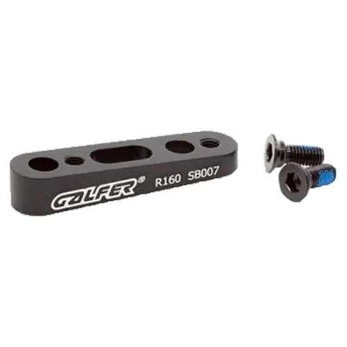 갤퍼 플랫 마운트 리어 140-160 mm 울트라라이트 자전거 디스크 브레이크 어댑터 3143040151