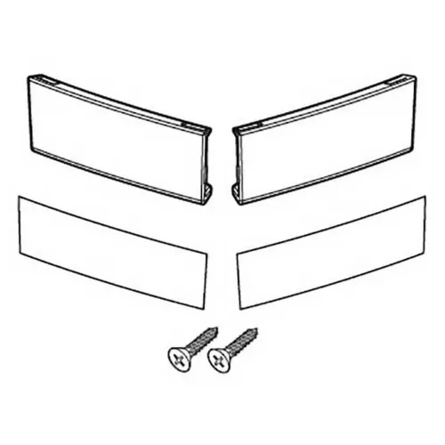 샤드 SH23 R/L 상단 케이스 반사판 4136674503