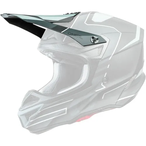 오닐 Visera 5 시리즈 Polyacrylite Sleek 바이저 4137856725