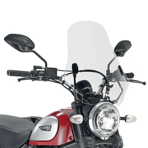 기비 7407A 두카티 Scrambler 400/Scrambler Icon 800 앞유리 4138007985