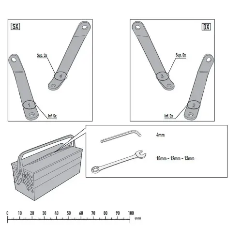 기비 8100A 푸조 Tweet 50/125/150 피팅 키트 4138008046