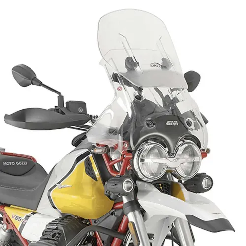 기비 AF8203 Airflow 모토굿찌 V85 TT 조절 가능한 앞 유리 4138044001