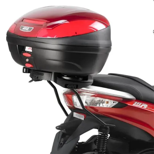 기비 Monolock Piaggio MP3 Yourban 125/300&Piaggio MP3 300 HPE 탑 케이스 후면 피팅 4138106714